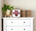 Arkansas State University 12x12 Red Wolves Wood Framed Sign Wall Art & Signs