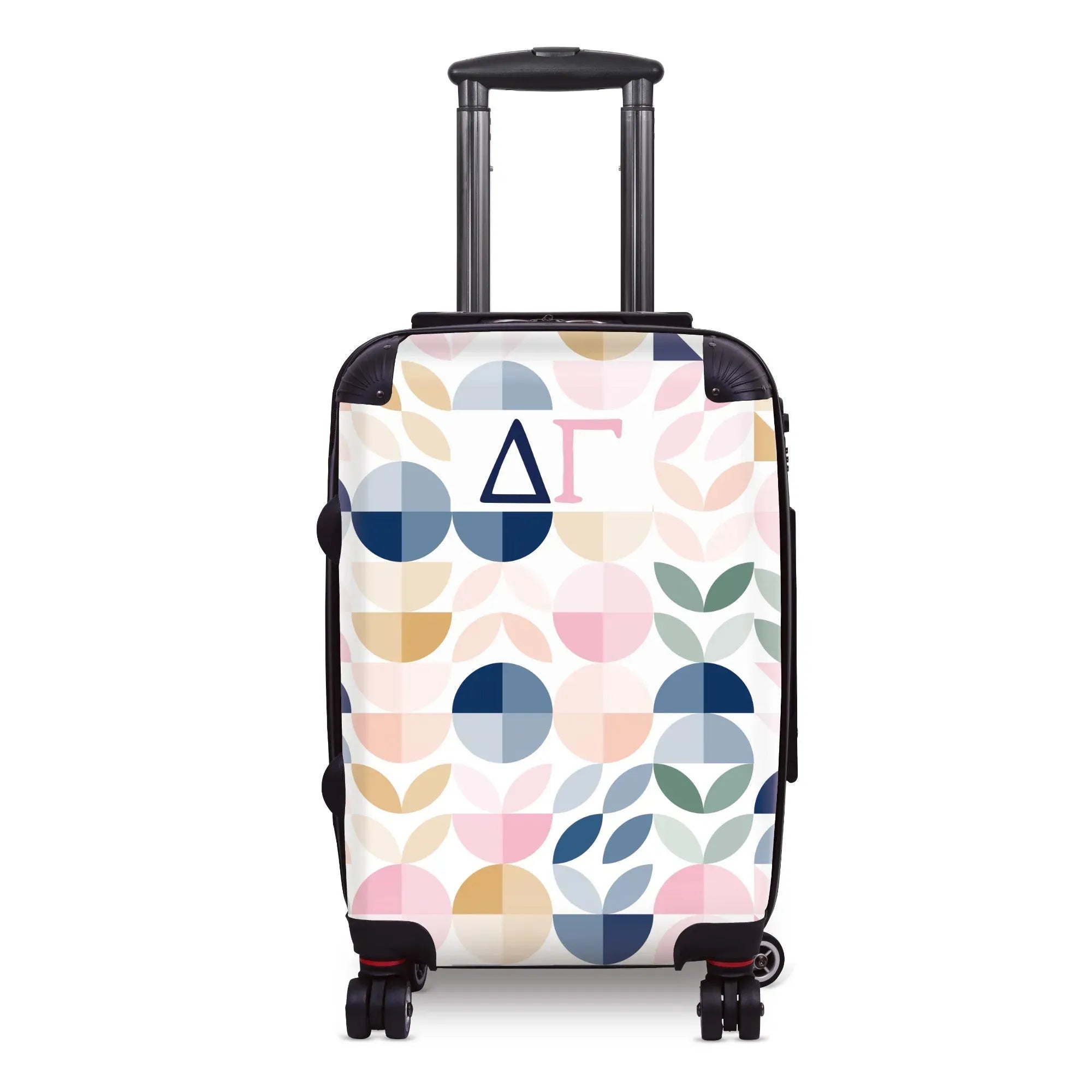 Delta Gamma Carry-on Suitcase - Geo Petals Suitcases