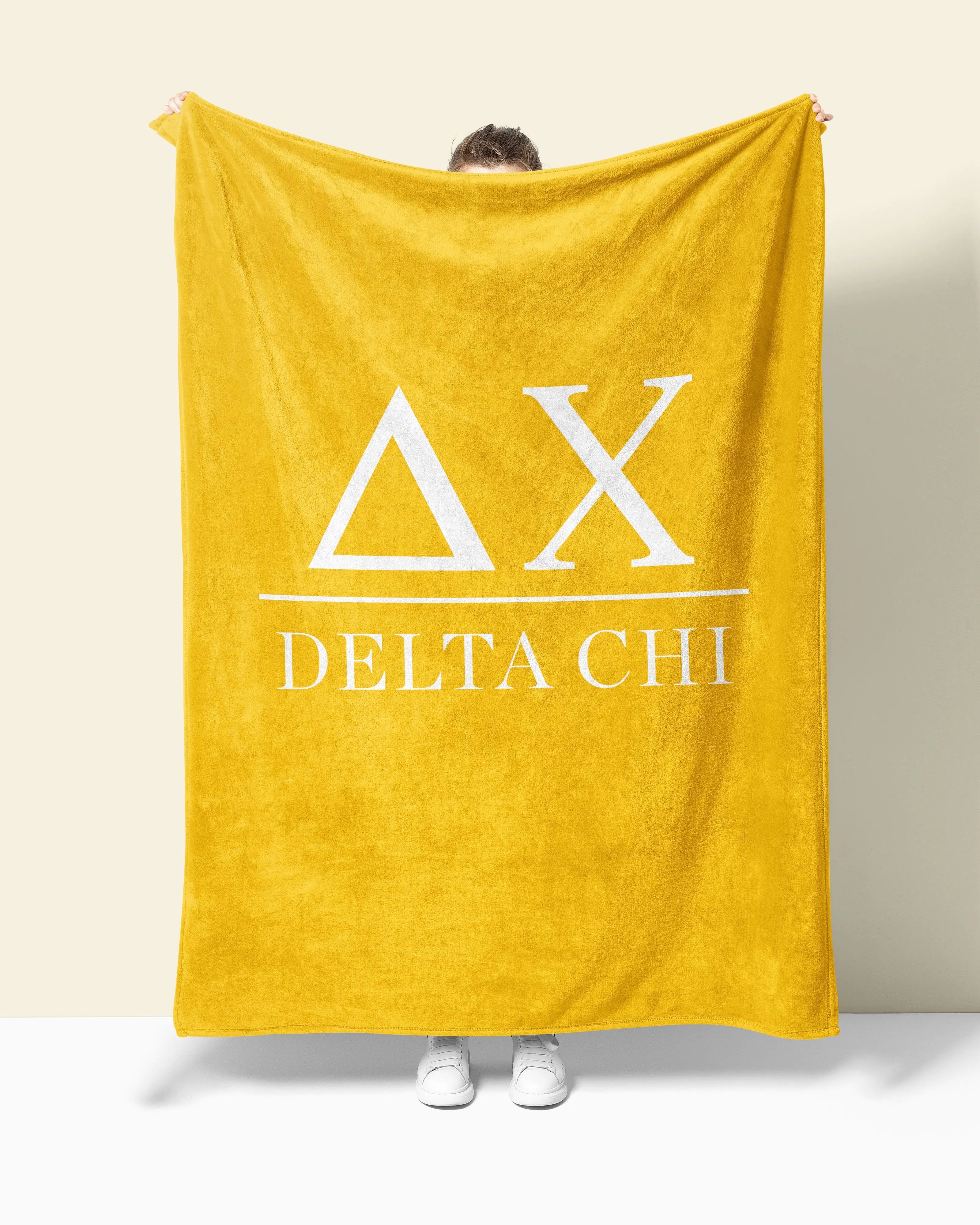 Delta Chi Sherpa Blanket XL 60x80 | D-Chi Fraternity Merch