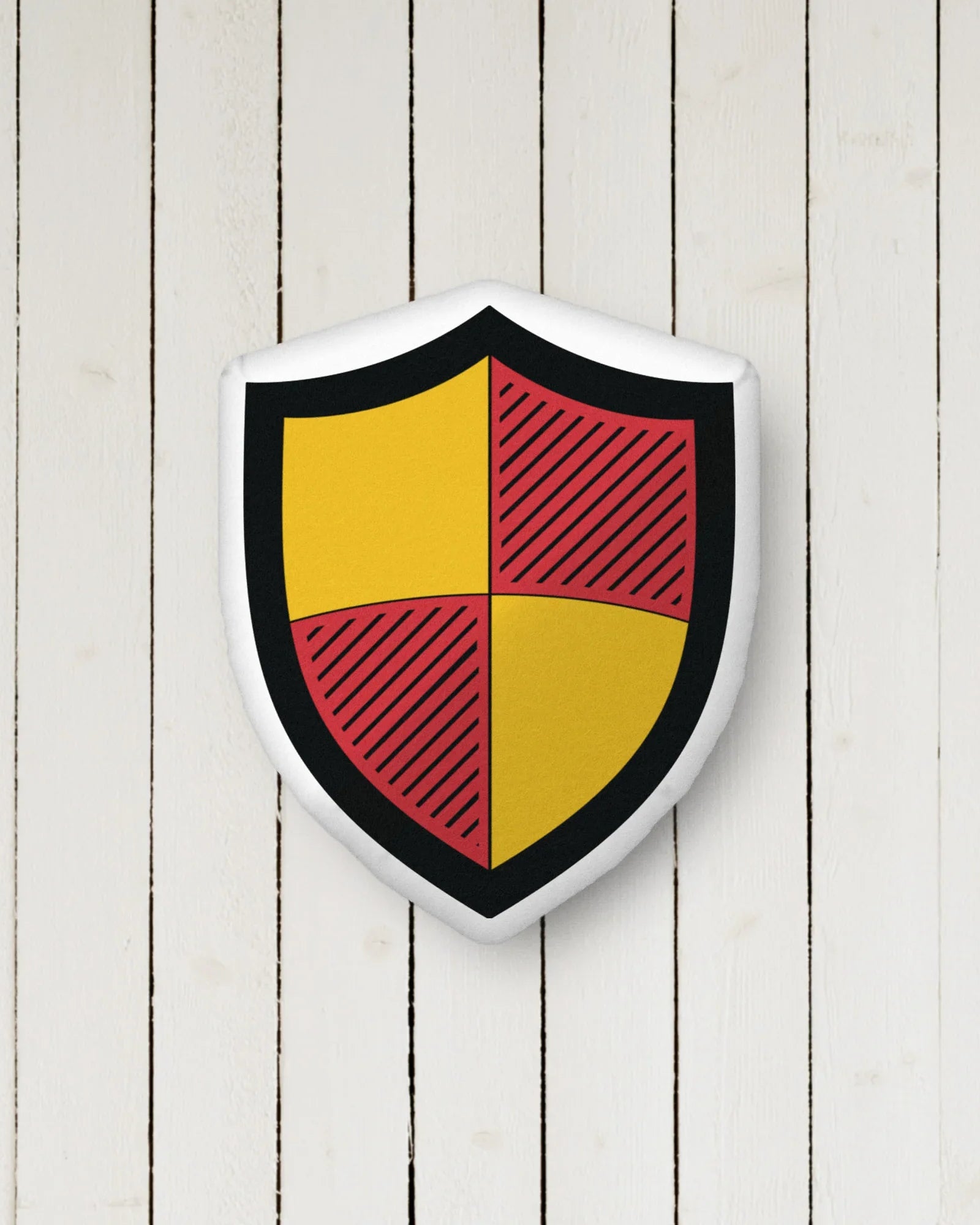 Delta Chi Shield Custom Shape Throw Pillow | D-Chi Gifts