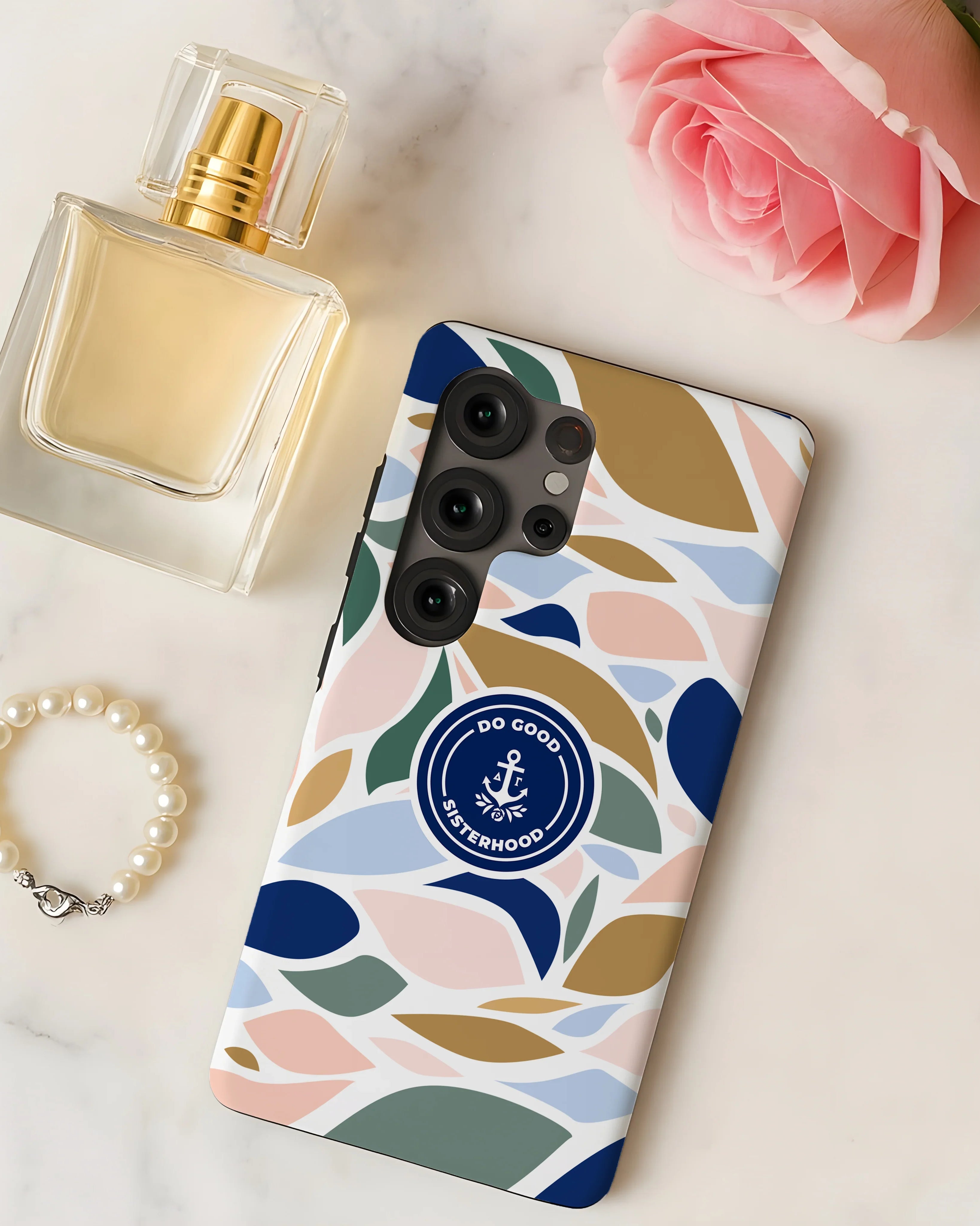 Delta Gamma Samsung Galaxy Mobile Phone Case Flat Leaf | Gifts