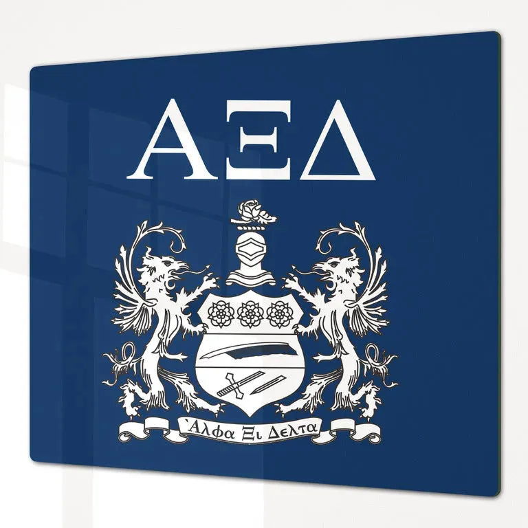 Alpha Xi Delta Charcuterie Board Event Party Tray Crest Serveware