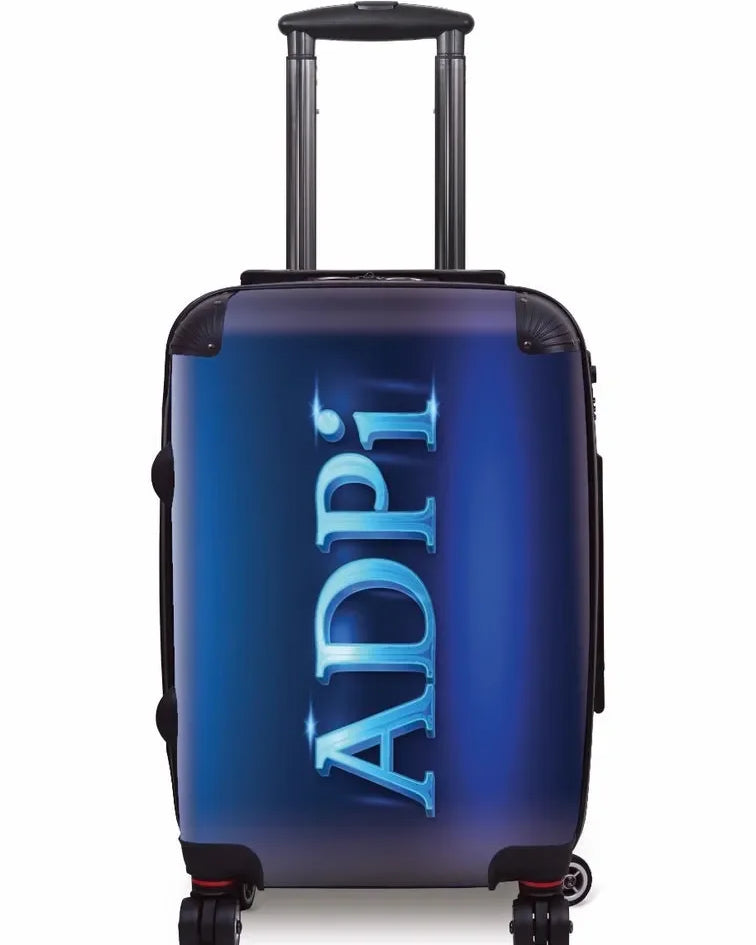 Alpha Delta Pi Carry-on Suitcase - Neon Suitcases