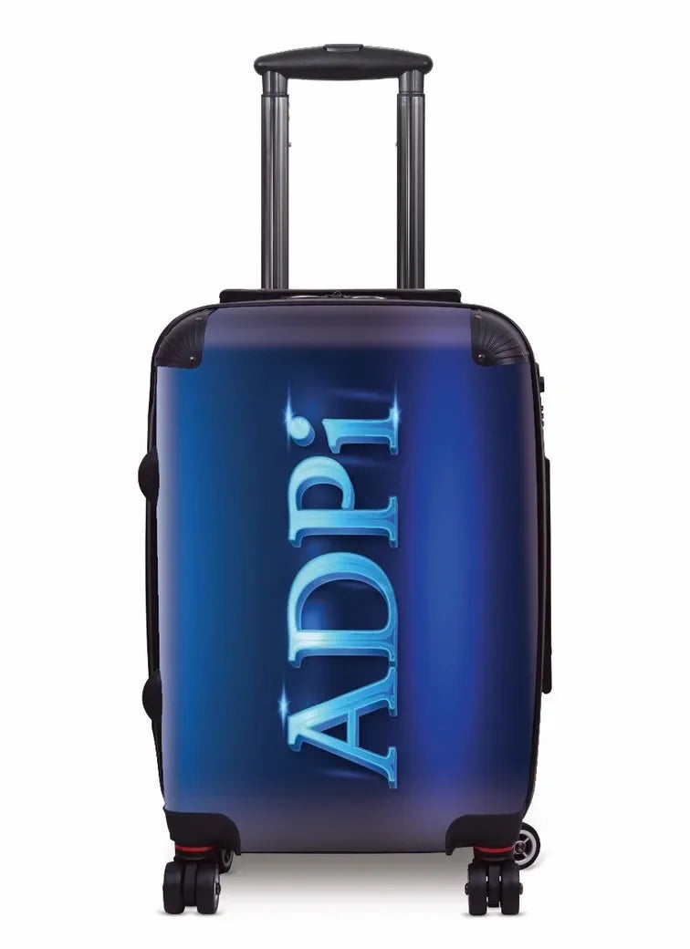 Alpha Delta Pi Carry-on Suitcase - Neon Suitcases