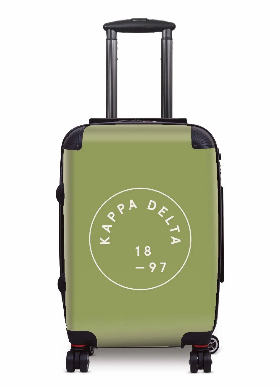 Kappa Delta Carry-on Suitcase - 1897 Olive Suitcases