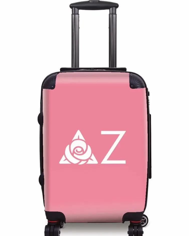 Delta Zeta Carry-on Suitcase Pink Suitcases