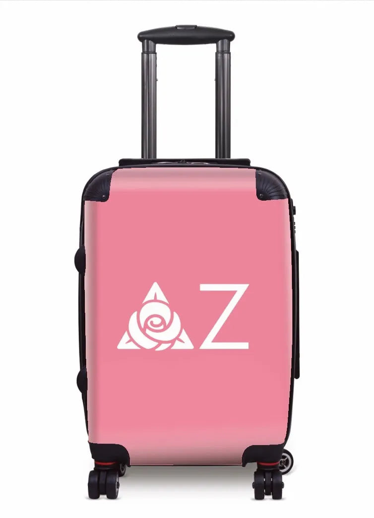 Delta Zeta Carry-on Suitcase Pink Suitcases