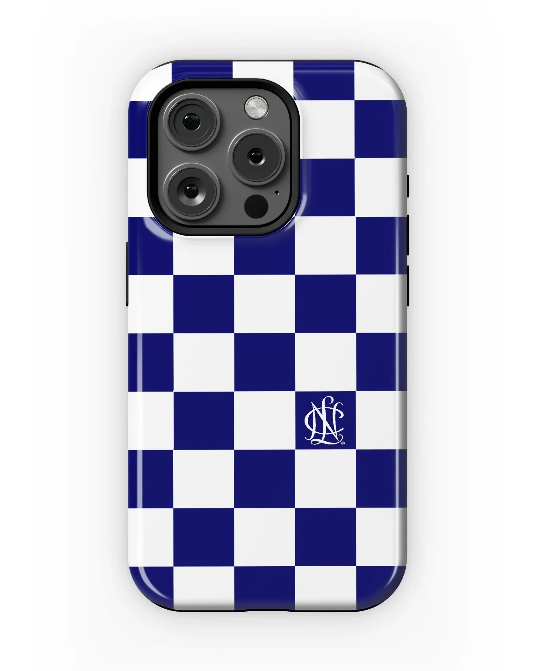 National Charity League iPhone 16, 15, 14 Mobile Phone Case Blue Check