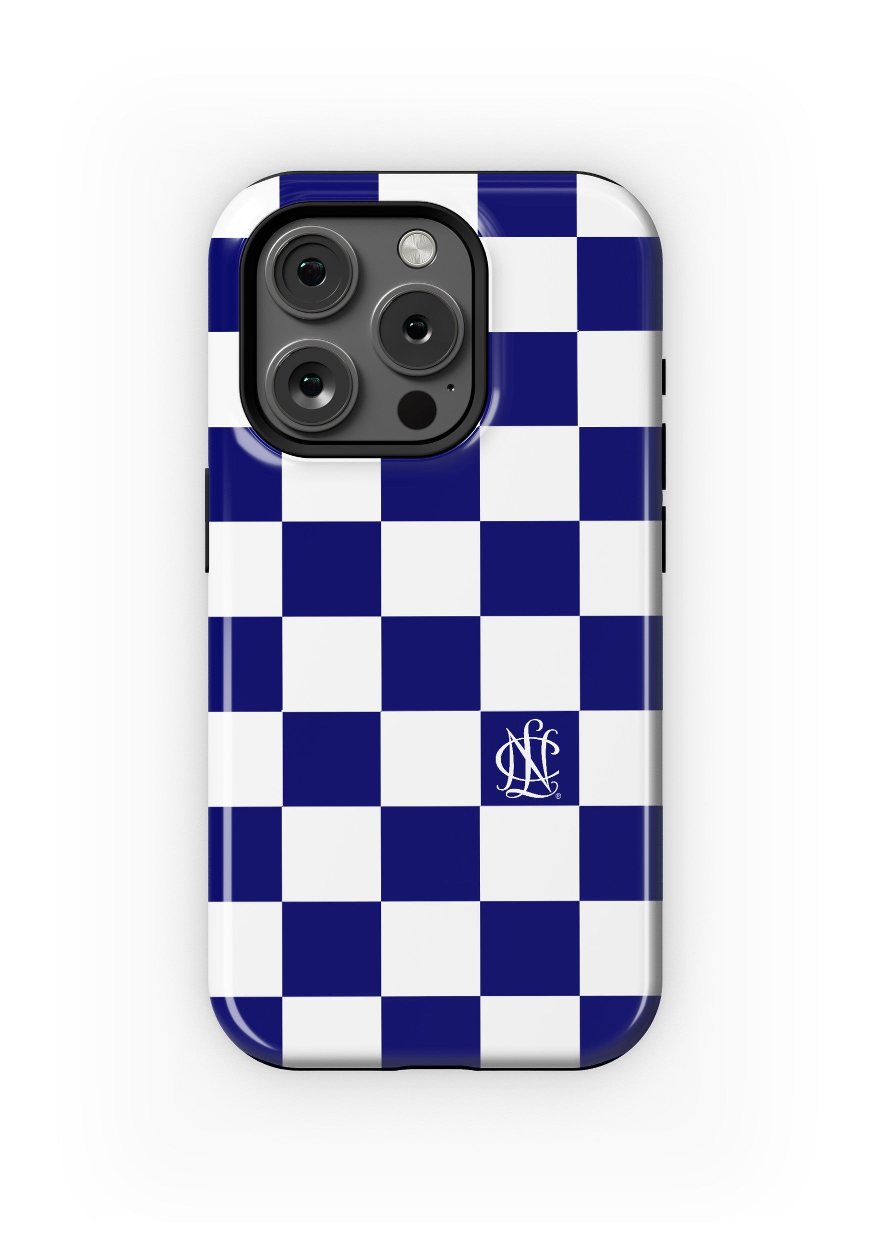 National Charity League iPhone 16, 15, 14 Mobile Phone Case Blue Check