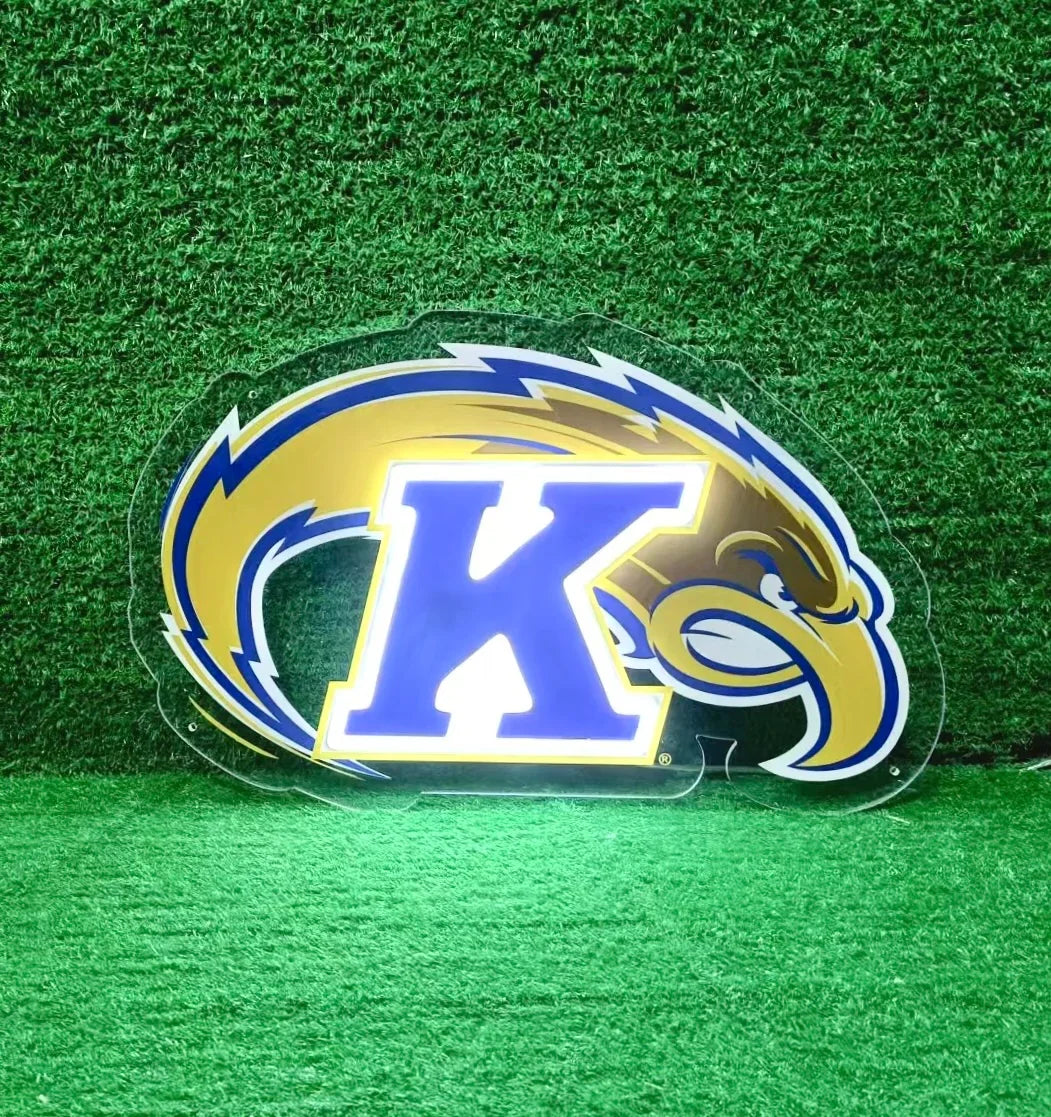 Kent State University LED UV Print Neon Sign w/ Dimmer - 20" Neon Signs