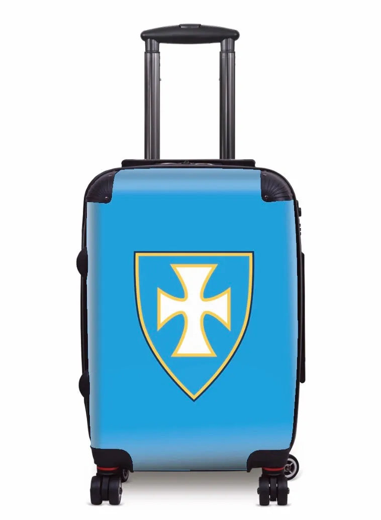 Sigma Chi Carry-On Suitcase - Shield Blue Suitcases