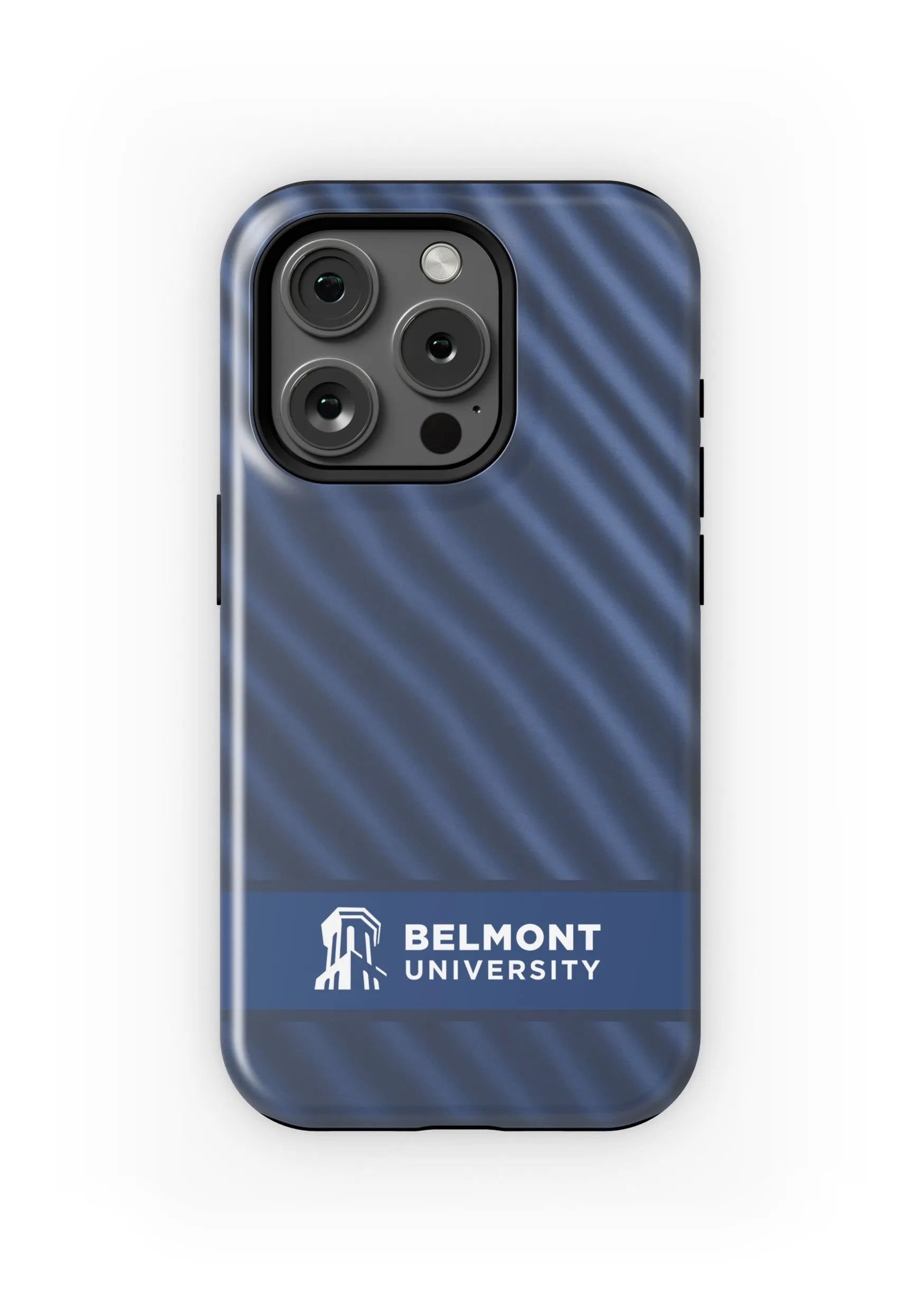 Belmont University iPhone 16, 15, 14, 13 Mobile Phone Case - Wave Matte Mobile Phone Cases