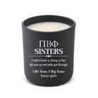 Personalized Pi Beta Phi Laser Engraved Candle 12 oz. Sisters