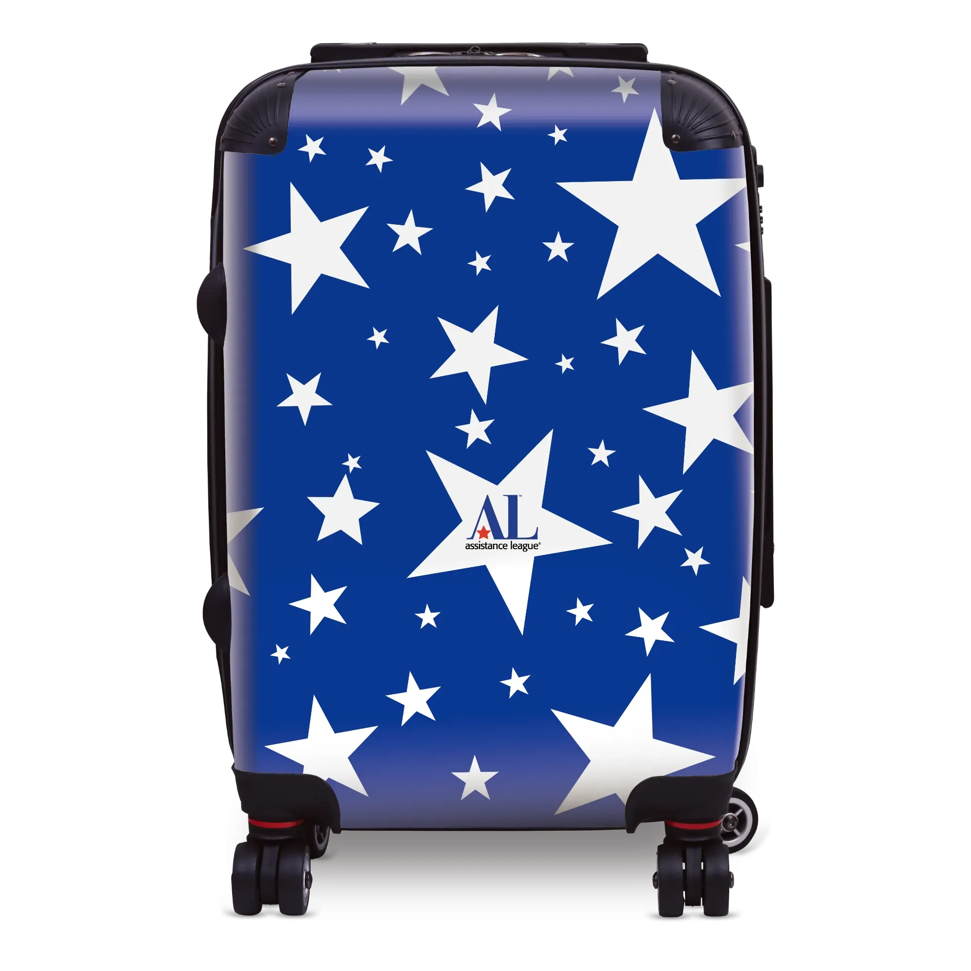 Assistance League Carry-On Suitcase - Stars Suitcases