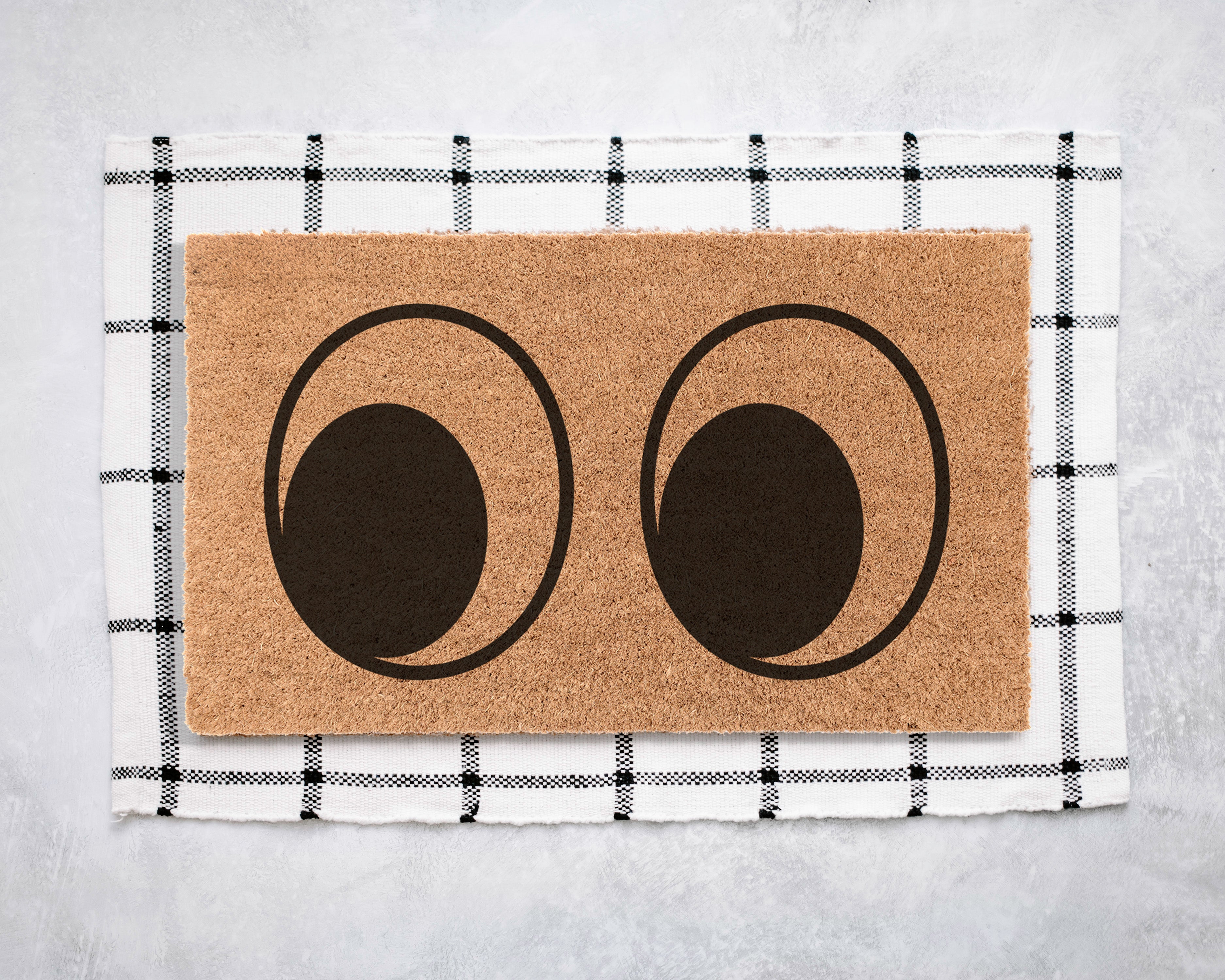 I See You - Eyeballs Coir Doormat Door Mats