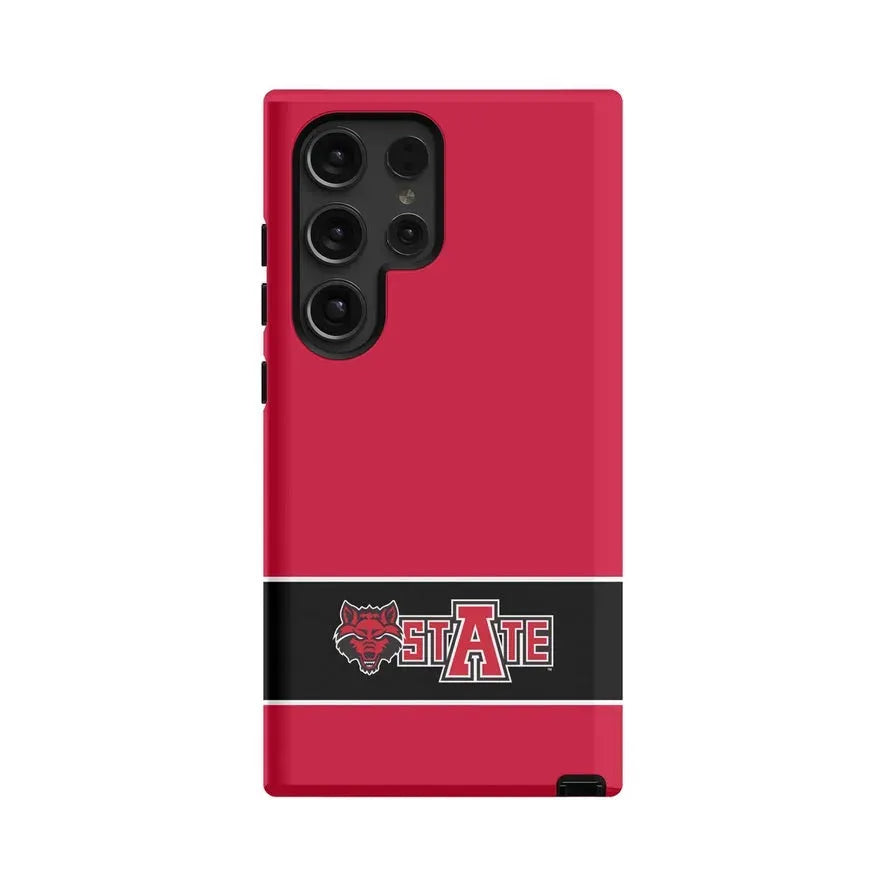 Arkansas State University Samsung Galaxy 24, 23 Mobile Phone Case - Red Gloss Mobile Phone Cases