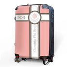 Gamma Phi Beta Carry-on Suitcase - Cross Stripe Suitcases