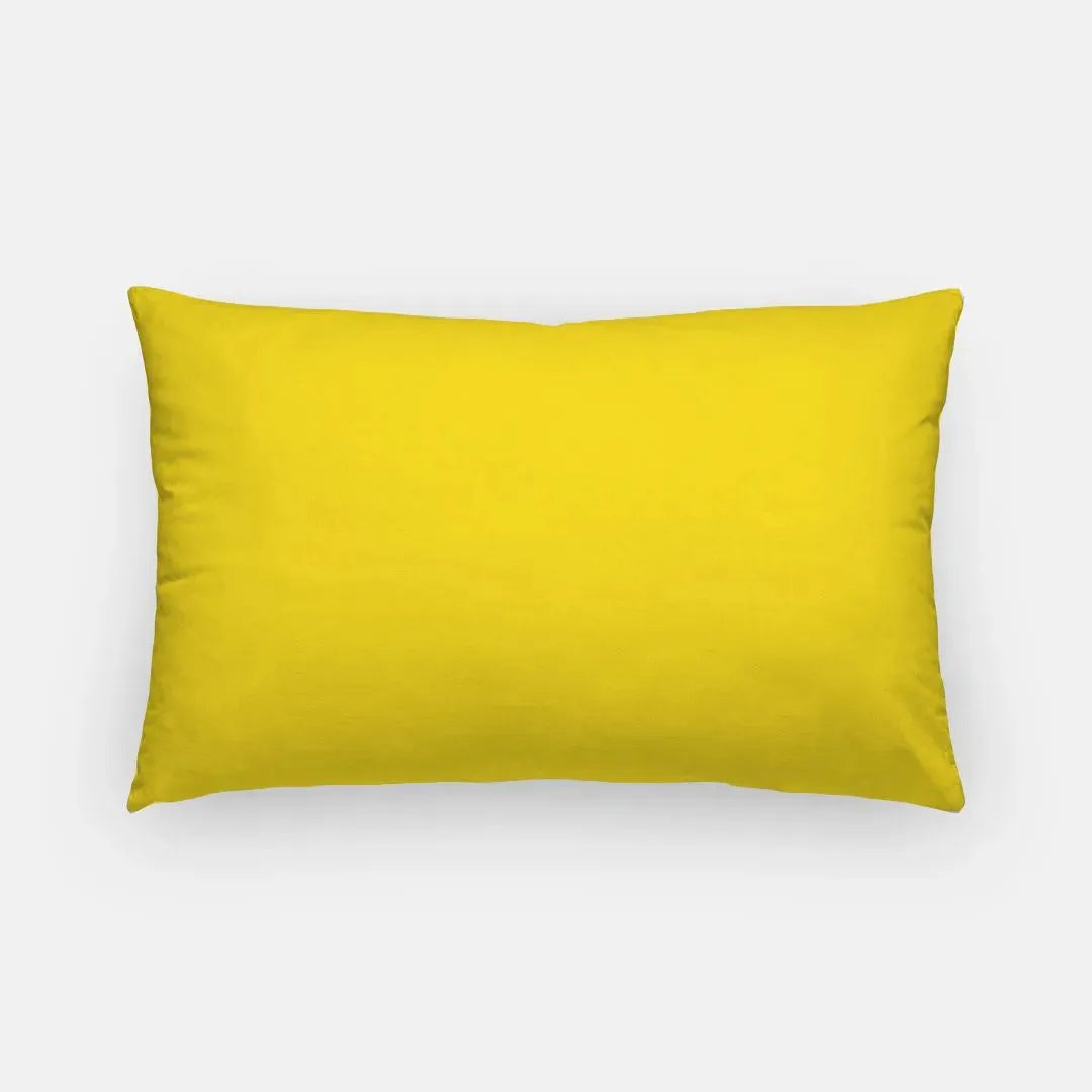 Sigma Delta Tau Lumbar Throw Pillow Cover - Yellow Roses Pillow Covers