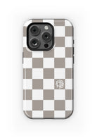 Gamma Phi Beta iPhone 16, 15, 14 Mobile Phone Case - A La Mode Check Gloss Mobile Phone Cases