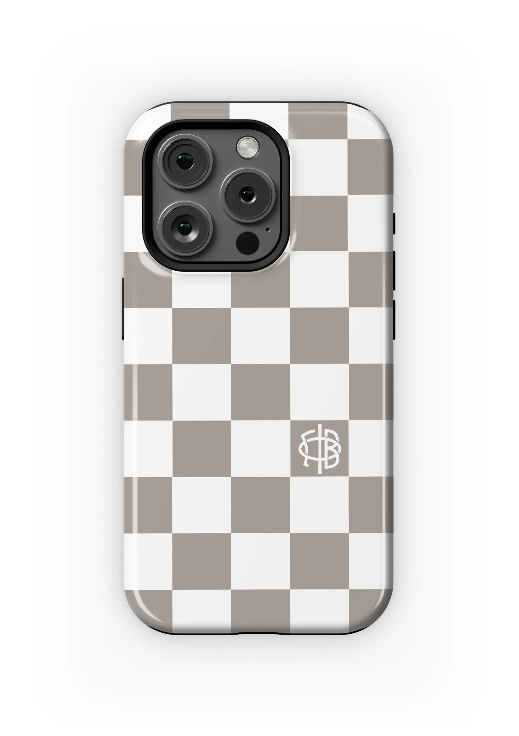 Gamma Phi Beta iPhone 16, 15, 14 Mobile Phone Case - A La Mode Check Gloss Mobile Phone Cases