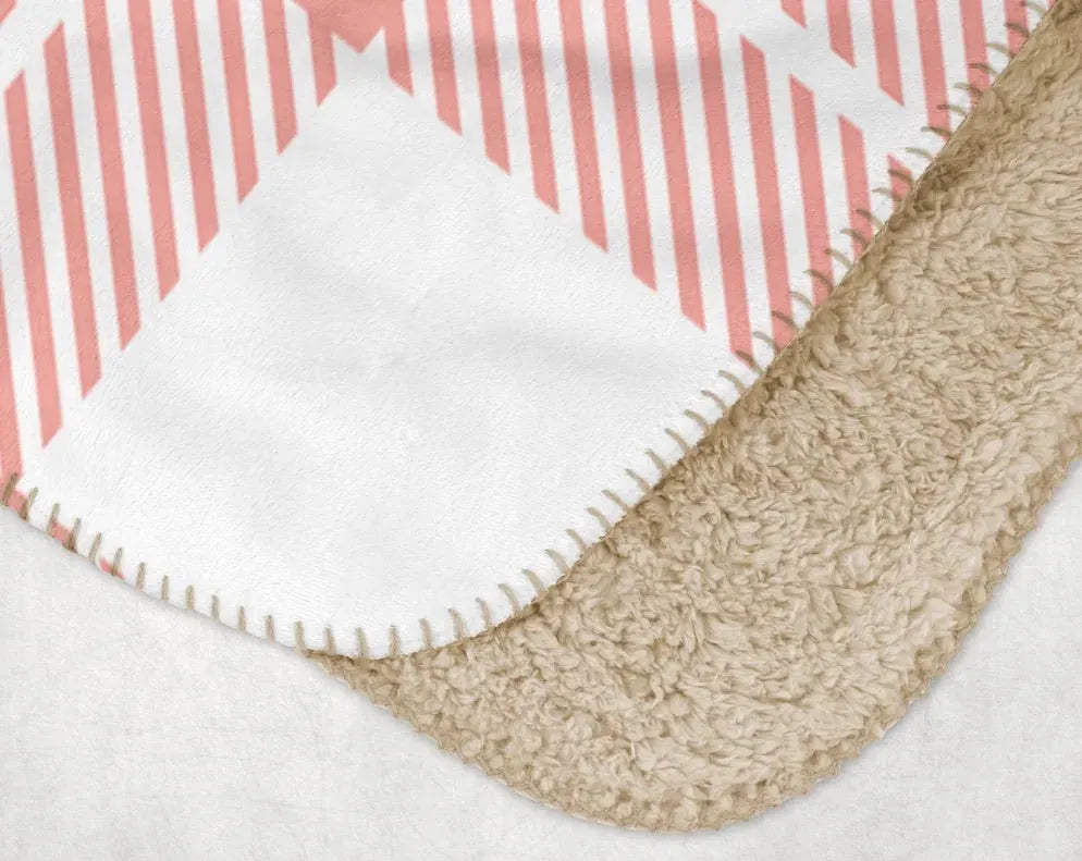 GPhiB XL 60x80 Plaid Sherpa Blanket Throw Blankets