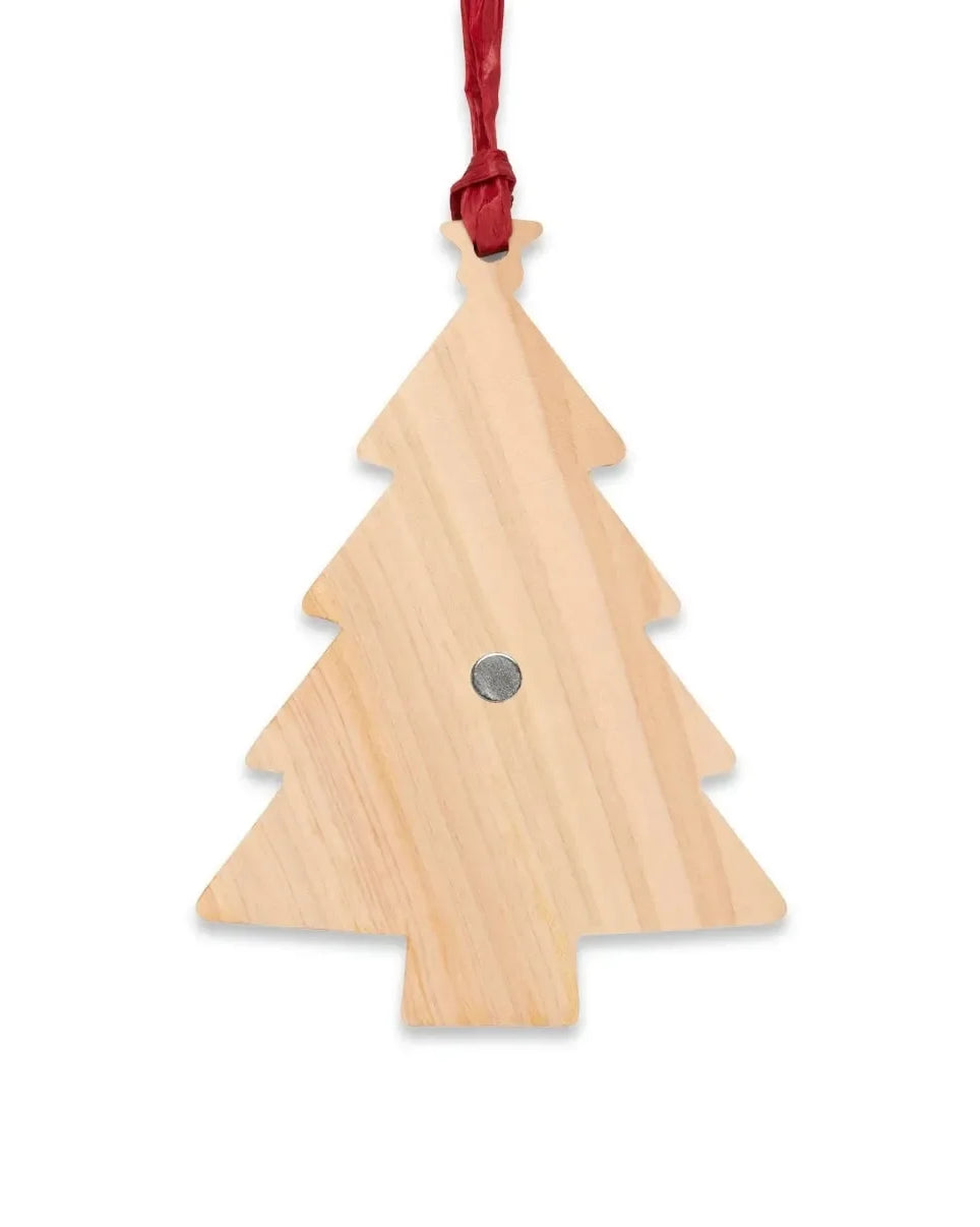 Pennridge Women's Soccer Magnetic Wood Christmas Tree Ornament Holiday Ornaments