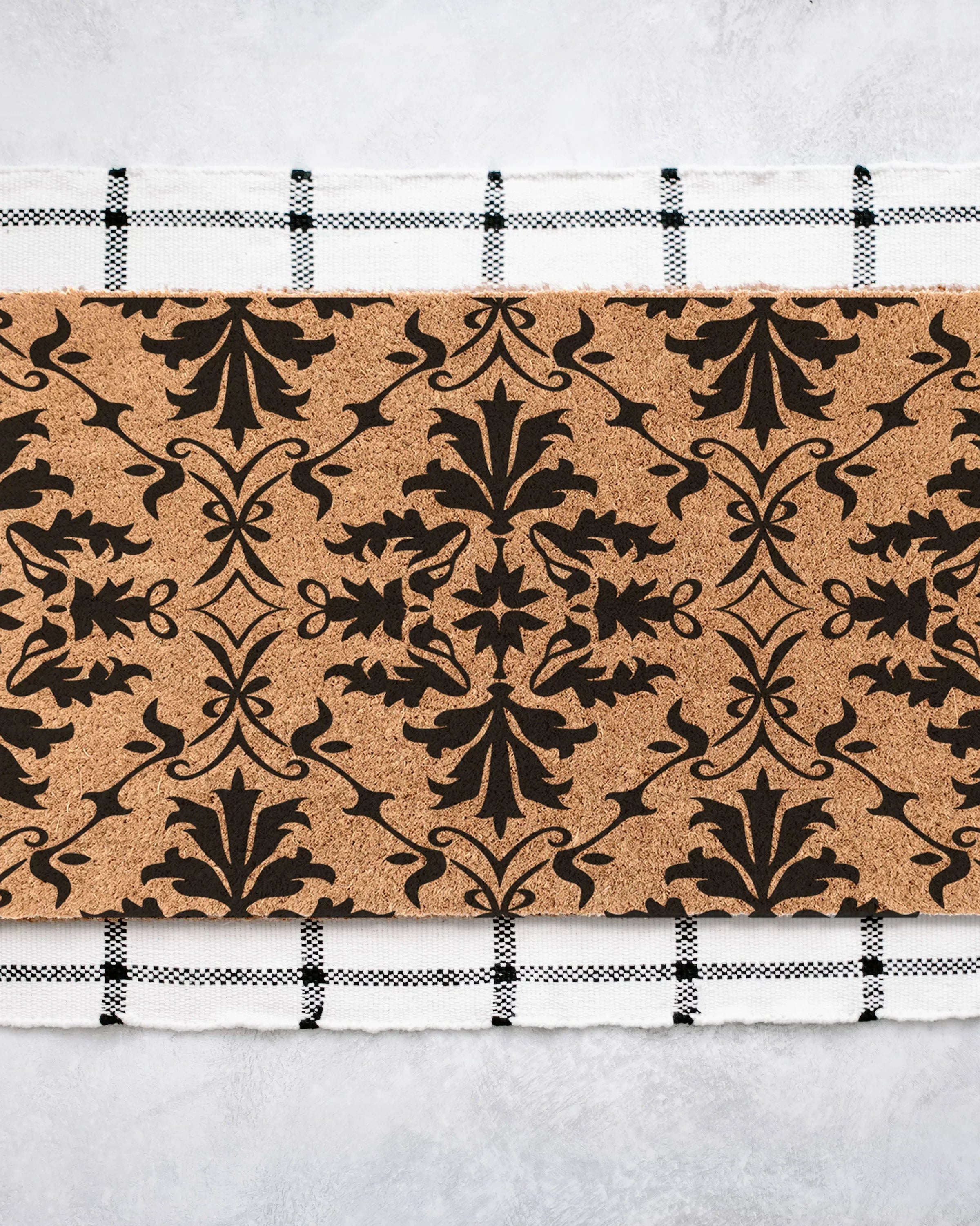 Ornate Coir Doormat Door Mats