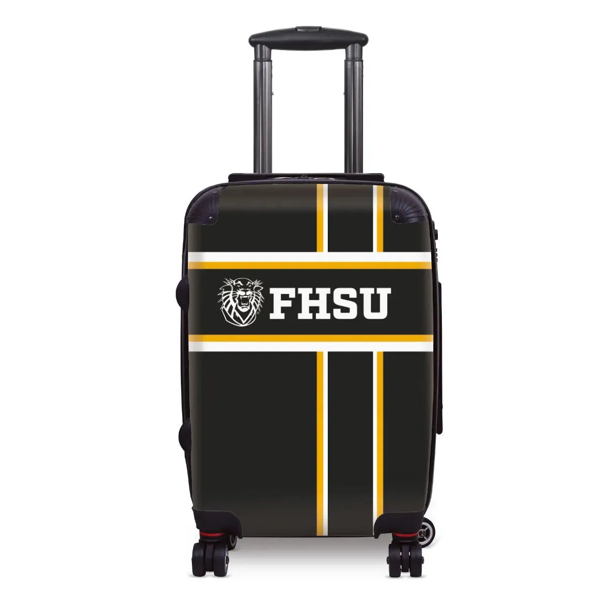 FHSU Carry-On Suitcase - Cross Stripes Suitcases