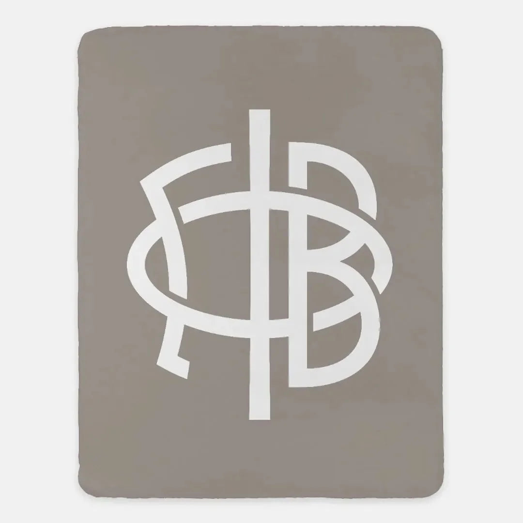 GPhiB XL 60x80 Sherpa Throw Blanket - Greek Letters A La Mode