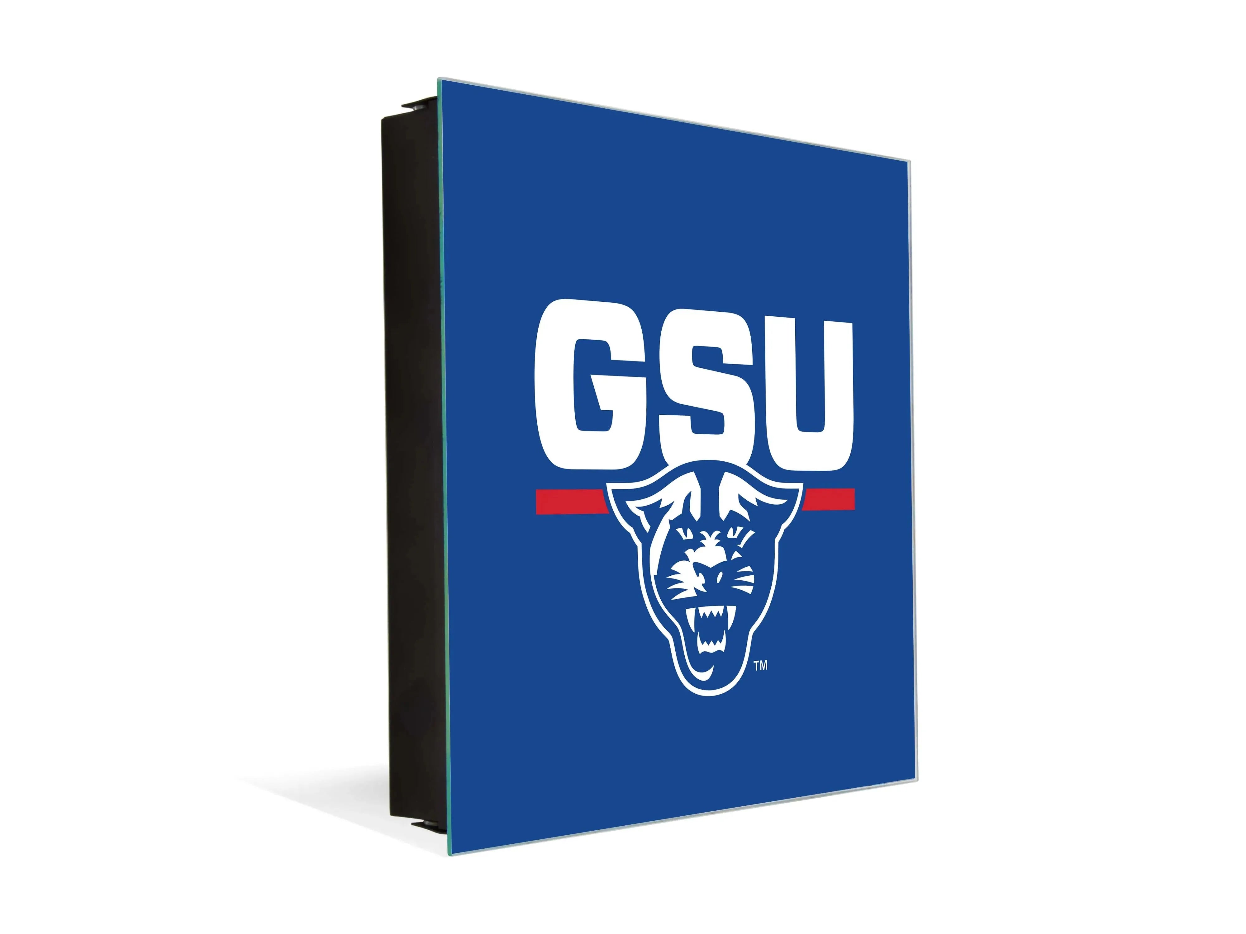 3-in-1 Georgia State University GSU Magnetic Dry-Erase Key Box / Key Cabinet Full Color Key Box
