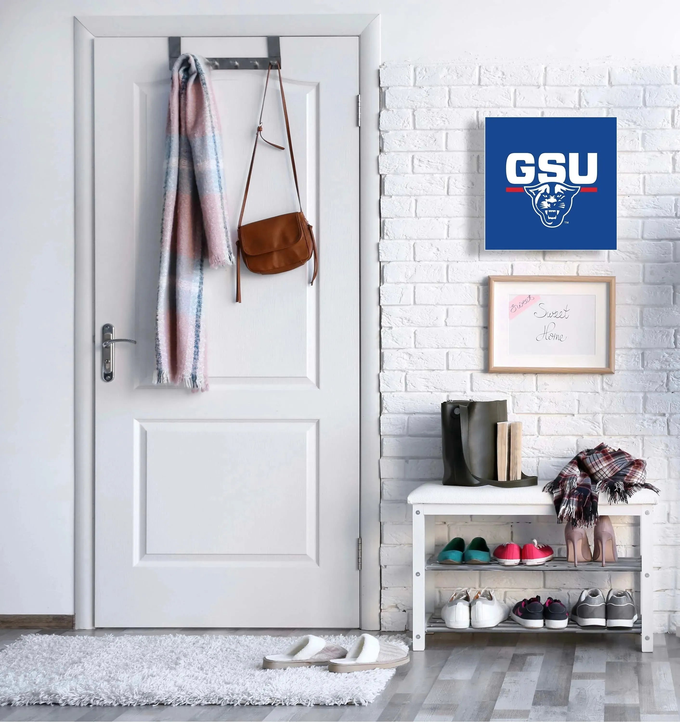 3-in-1 Georgia State University GSU Magnetic Dry-Erase Key Box / Key Cabinet Key Box