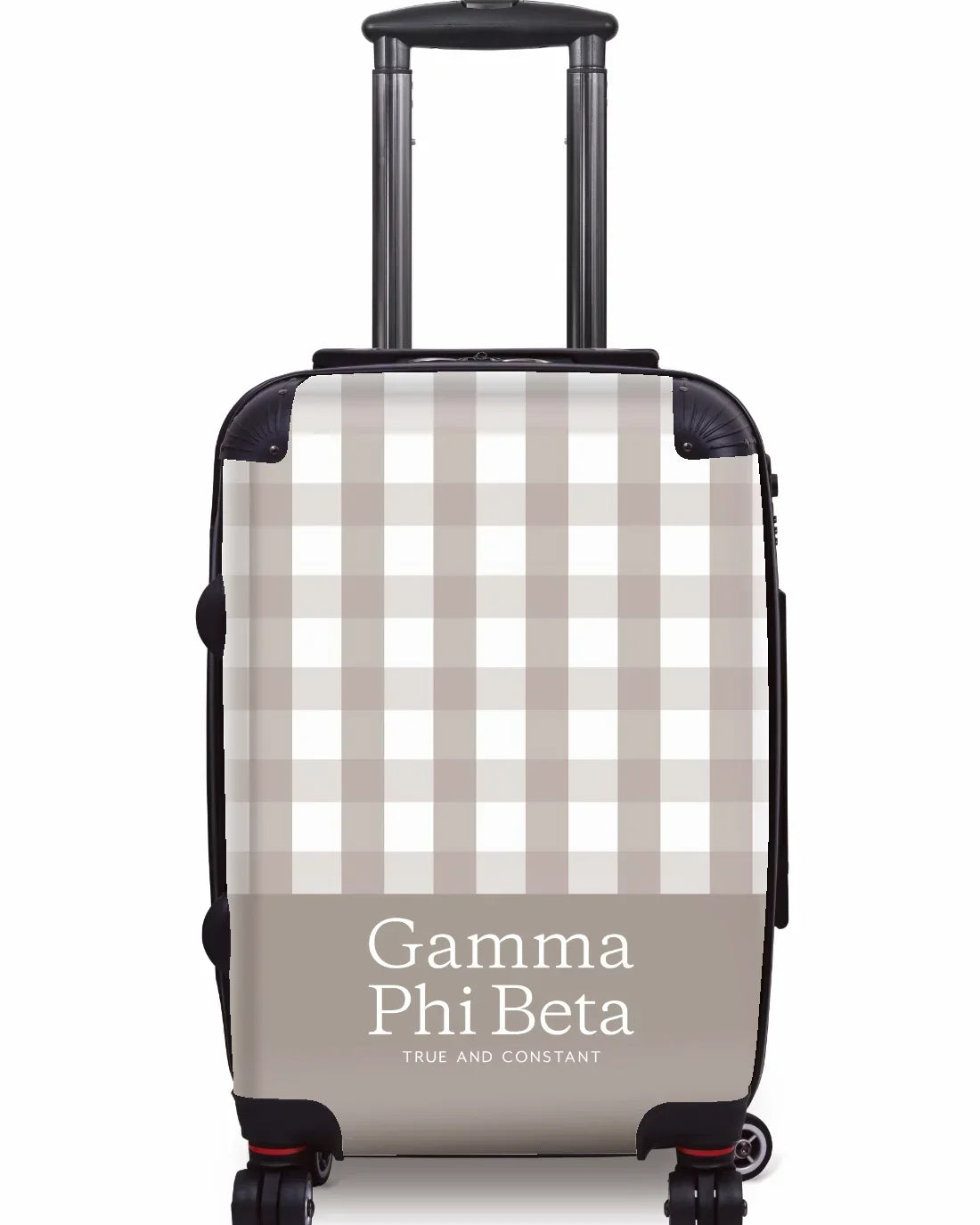 Gamma Phi Beta Carry-on Suitcase Gingham A-La-Mode