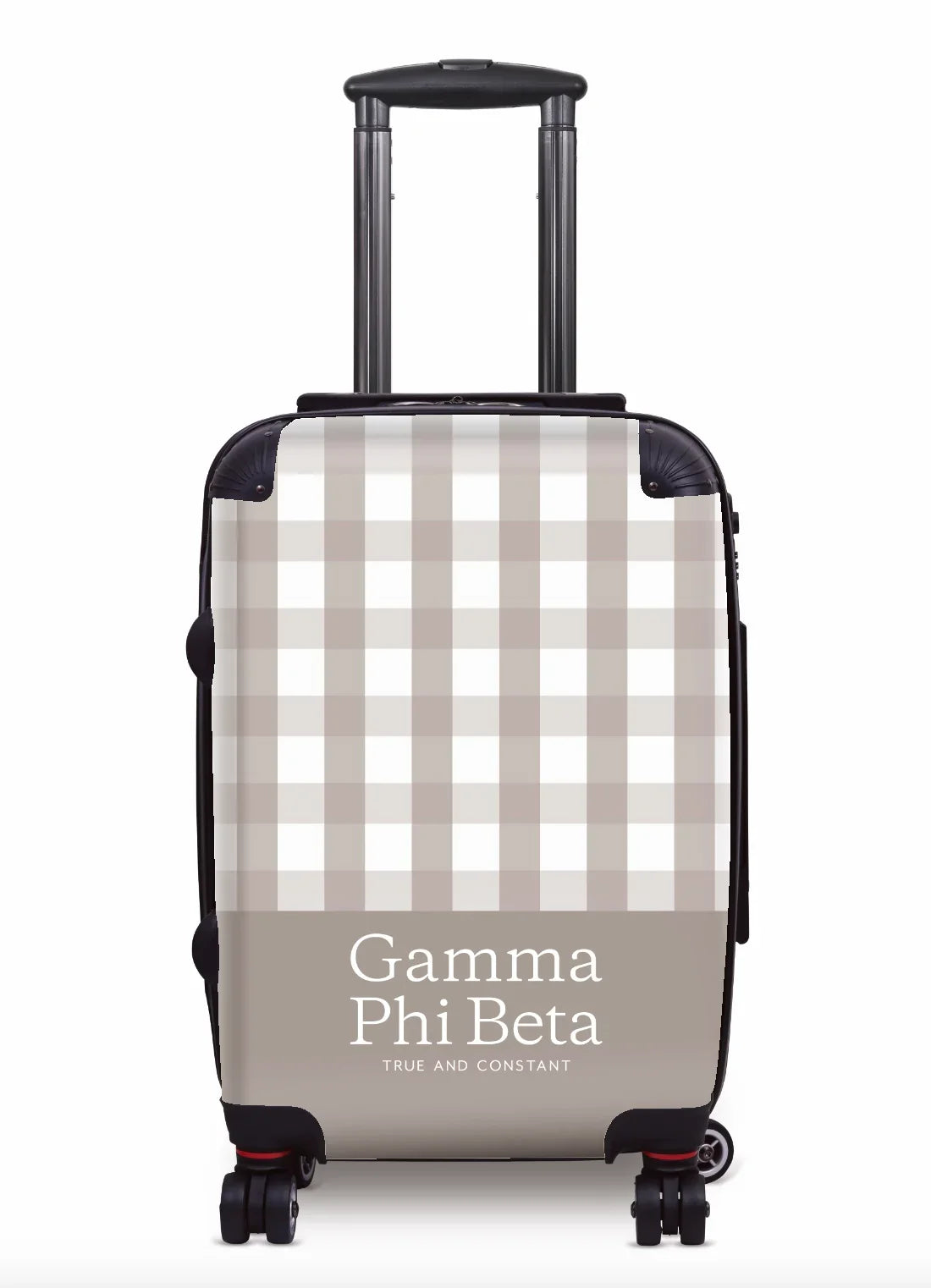 Gamma Phi Beta Carry-on Suitcase Gingham A-La-Mode