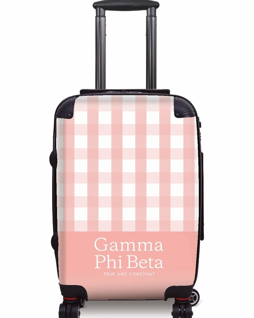 Gamma Phi Beta Carry-on Suitcase -Gingham Brush
