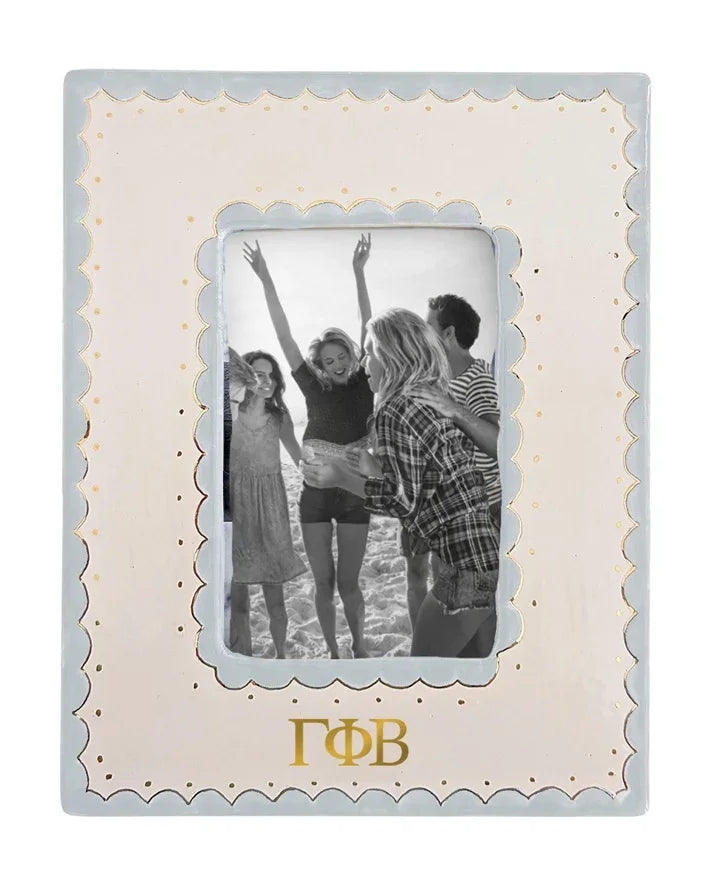 Gamma Phi Beta Scallop Picture Frame | GPhiB Big Little Gifts