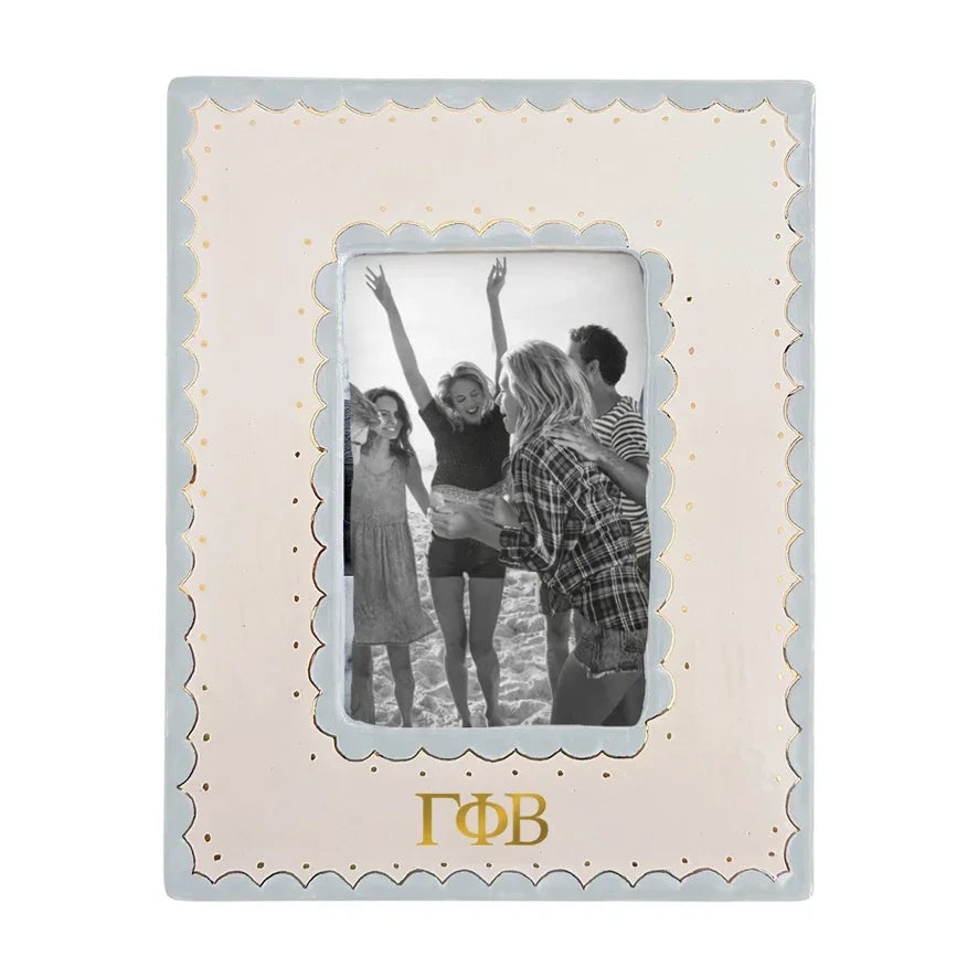 Gamma Phi Beta Scallop Picture Frame | GPhiB Big Little Gifts