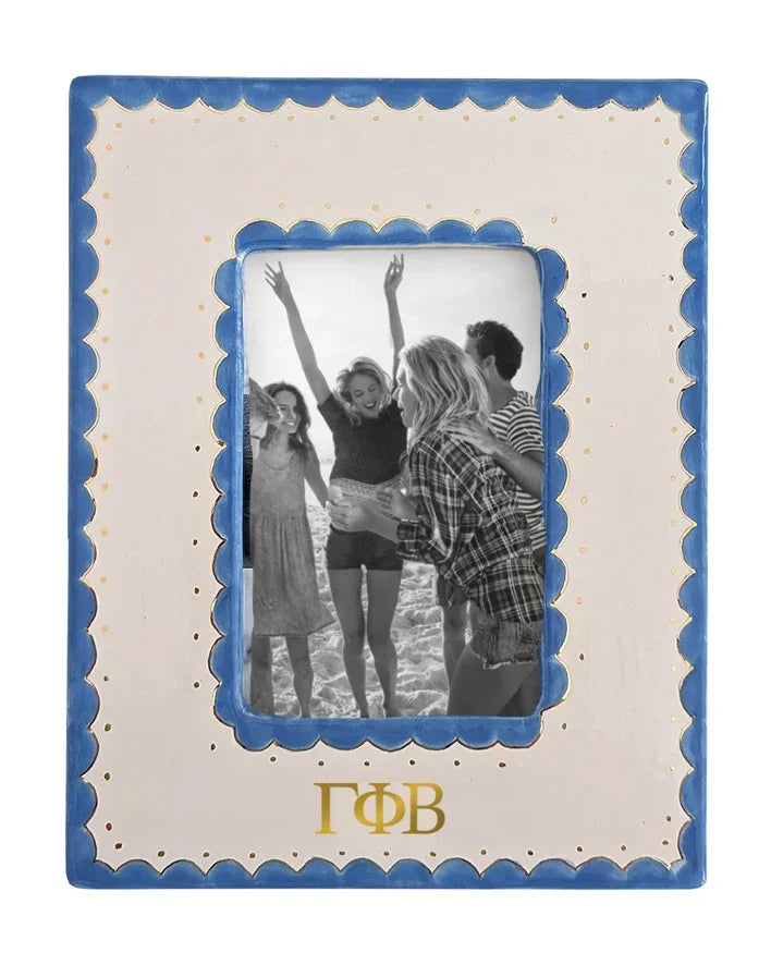 Gamma Phi Beta Scallop Picture Frame | GPhiB Big Little Gifts