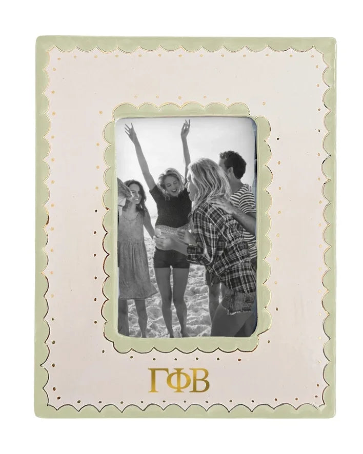Gamma Phi Beta Scallop Picture Frame | GPhiB Big Little Gifts