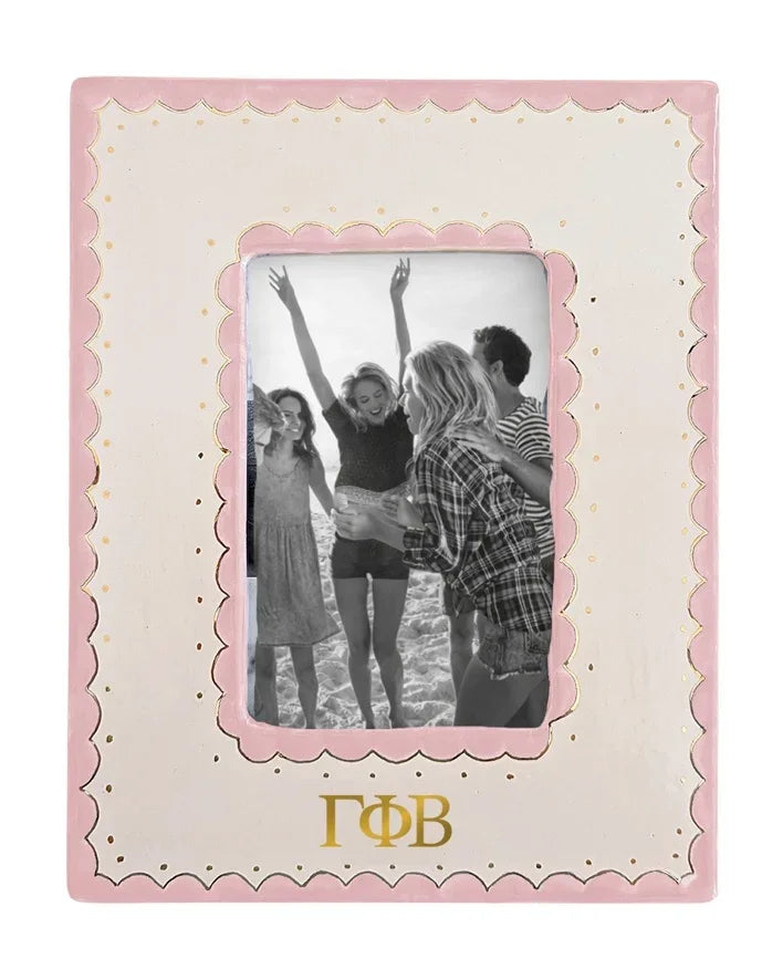 Gamma Phi Beta Scallop Picture Frame | GPhiB Big Little Gifts