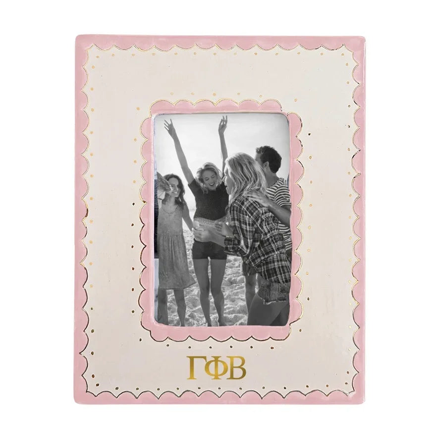 Gamma Phi Beta Scallop Picture Frame | GPhiB Big Little Gifts