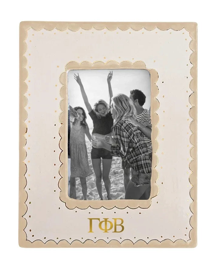 Gamma Phi Beta Scallop Picture Frame | GPhiB Big Little Gifts