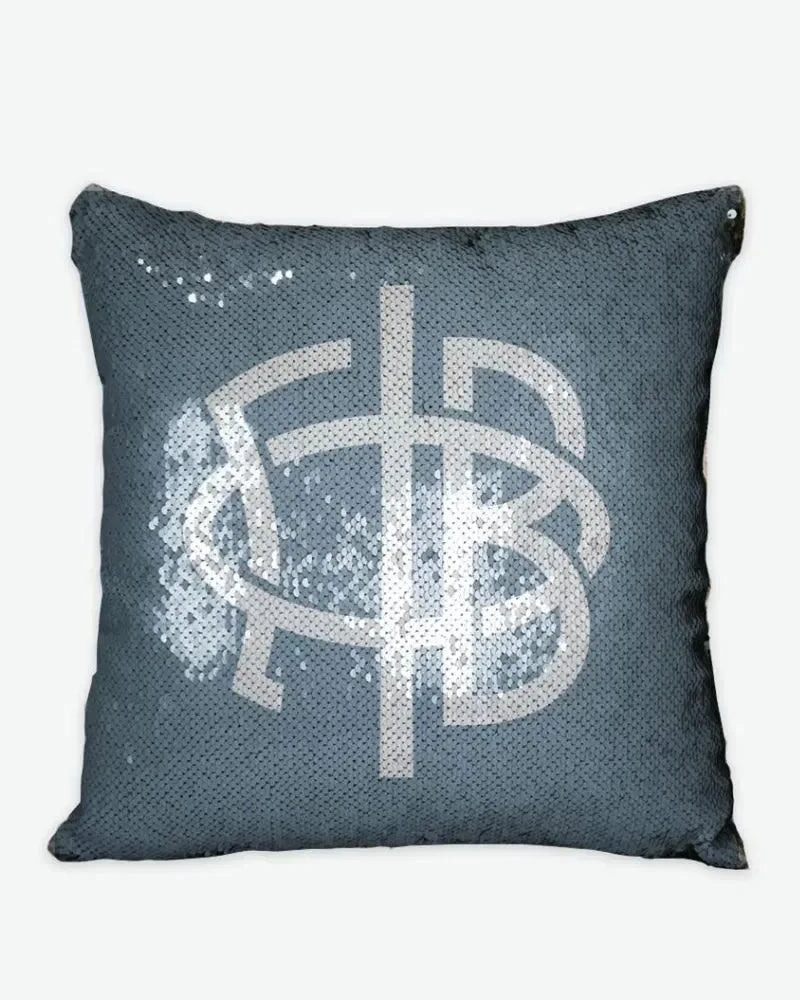 Gamma Phi Beta Sequin Pillow Cover - Greek Letters Pillow Covers