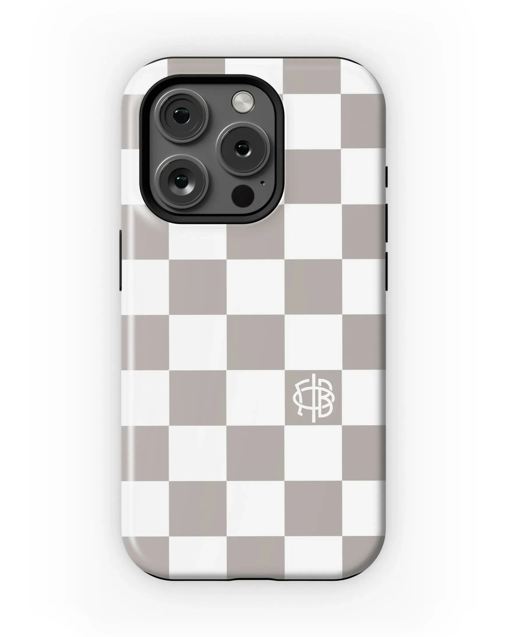 Gamma Phi Beta iPhone 16, 15, 14 Mobile Phone Case - A La Mode Check Matte Mobile Phone Cases