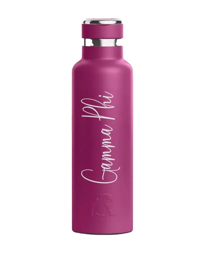 Gamma Phi Beta RTIC 20 oz Journey Ceramic Lined Water Bottle - Script
