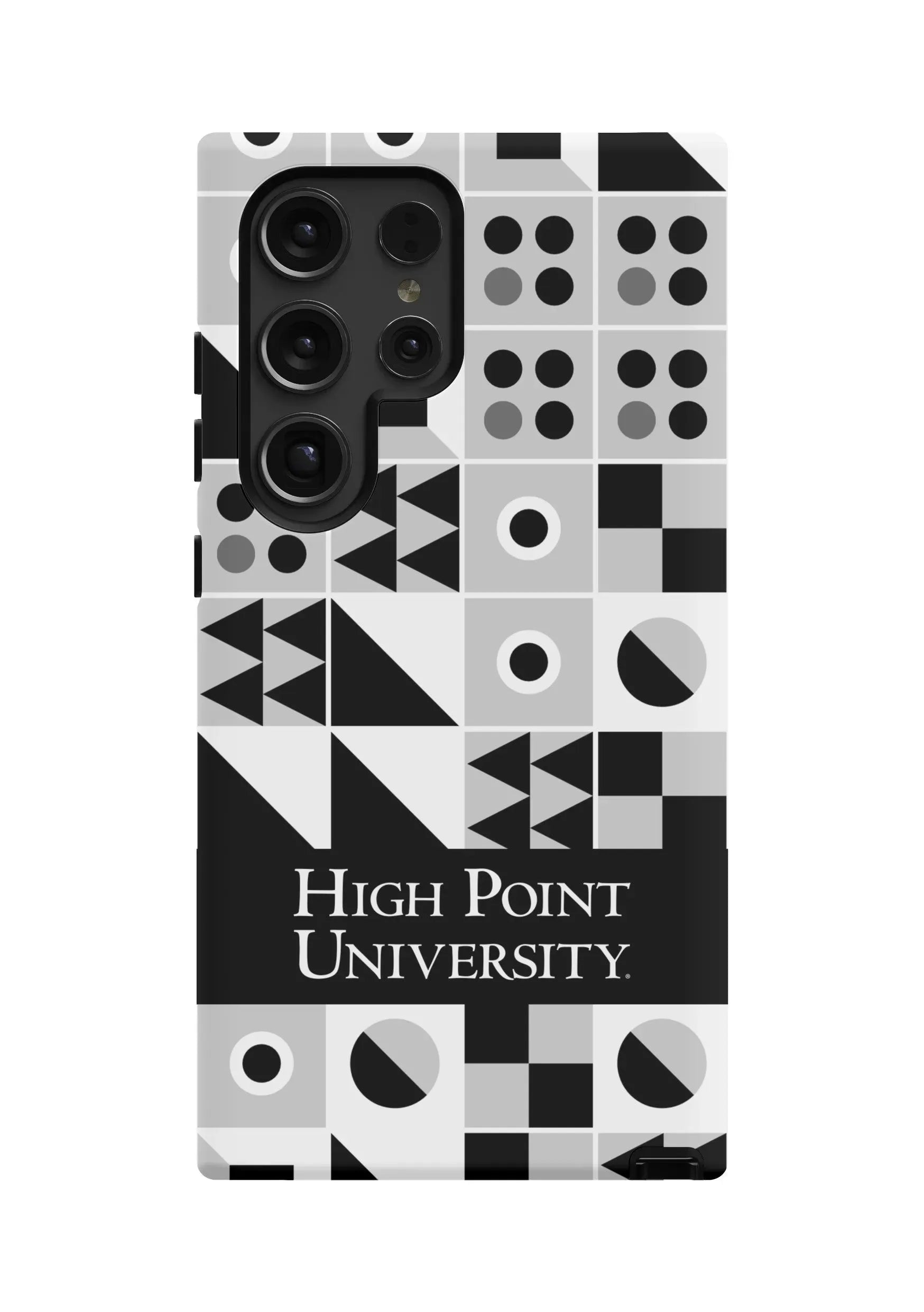 HPU Samsung Galaxy S24, S23 Mobile Phone Case - Geo Black Matte Mobile Phone Cases