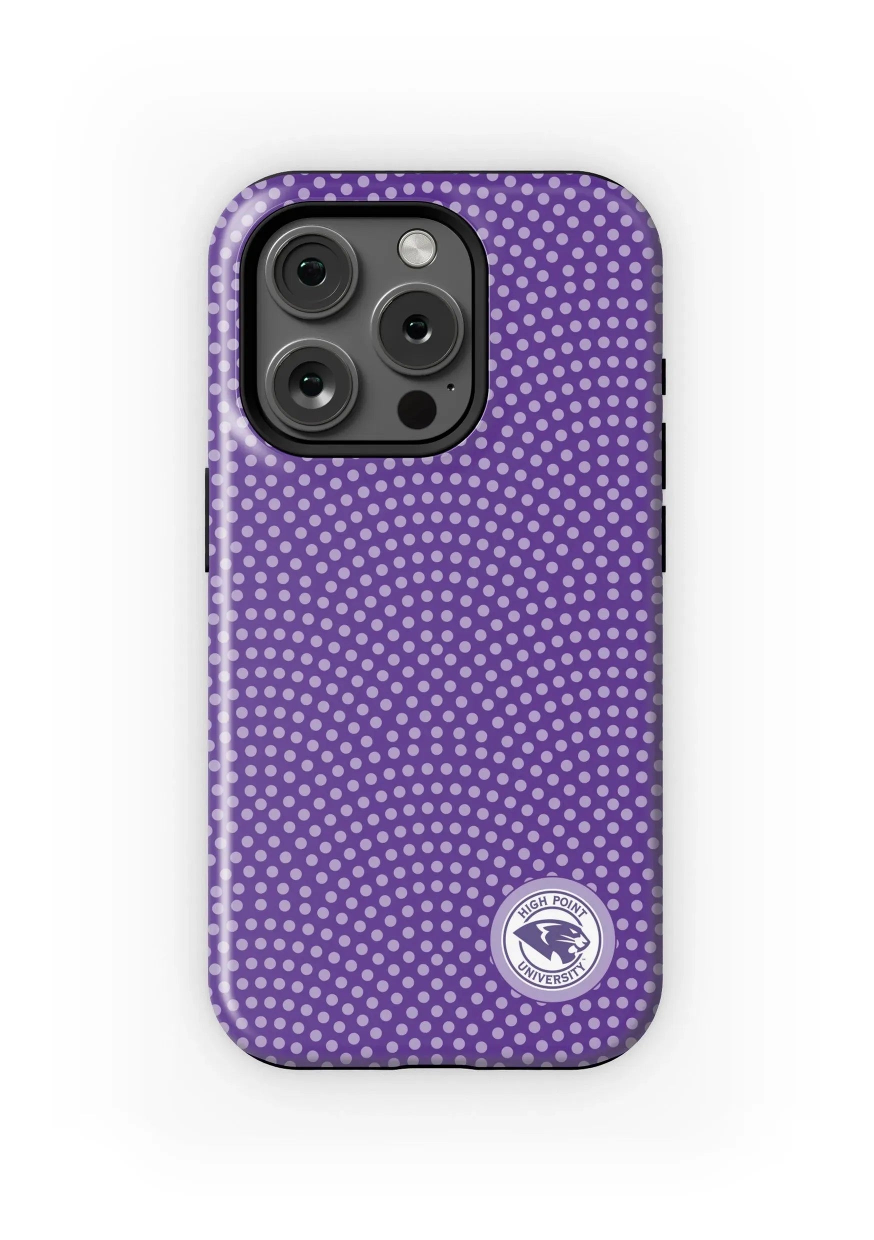 High Point University iPhone 15, 14, 13 Mobile Phone Case - Dots Matte Mobile Phone Cases