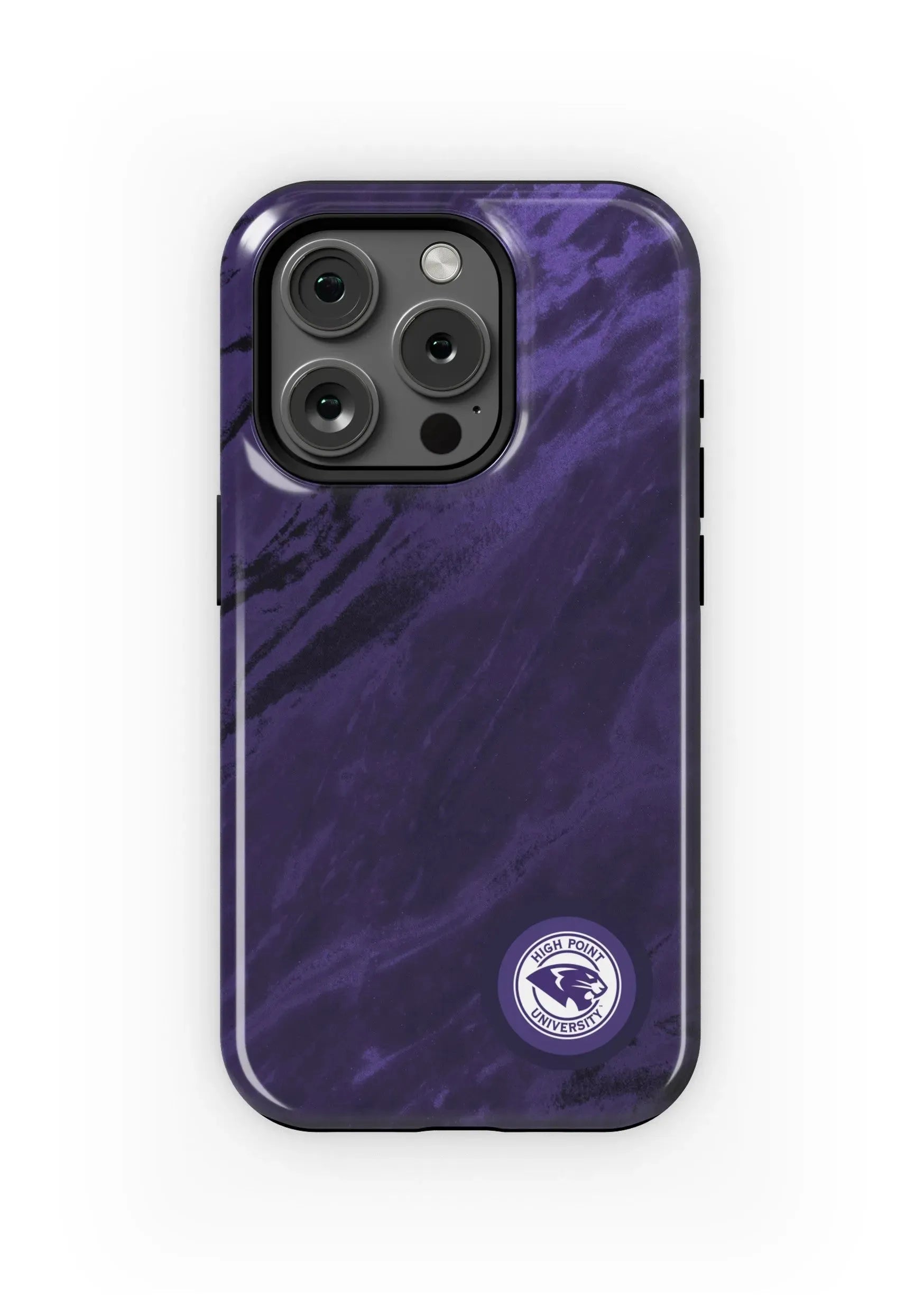 High Point University iPhone 15, 14, 13 Mobile Phone Case - Marble Gloss Mobile Phone Cases