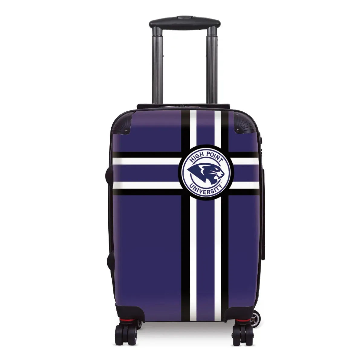 High Point University Carry-On Suitcase - Cross Stripes Suitcases