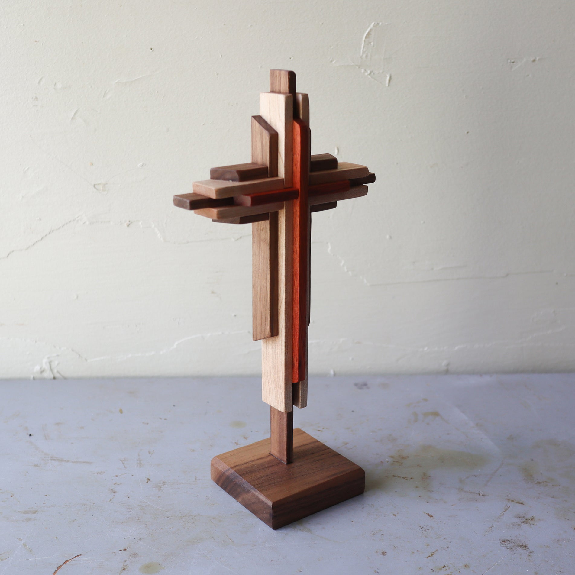 Small Layered Cross | Dorm Decor | Religious Gifts