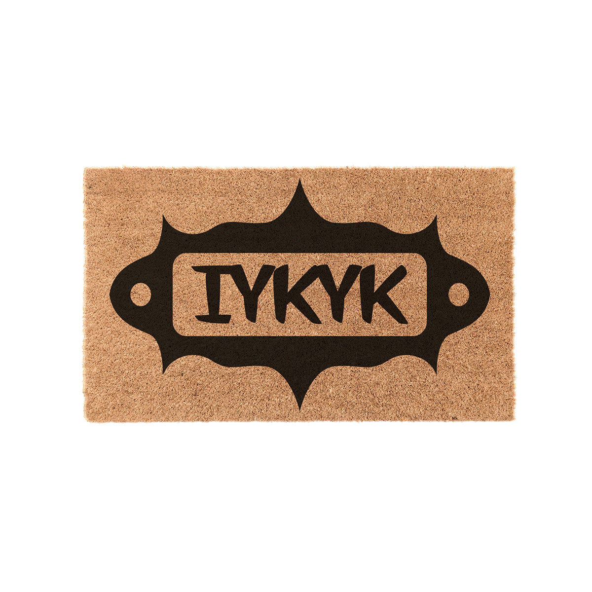 IYKYK Coir Doormat Door Mats